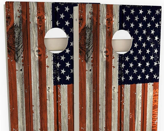 Patriotic Cornhole Boards