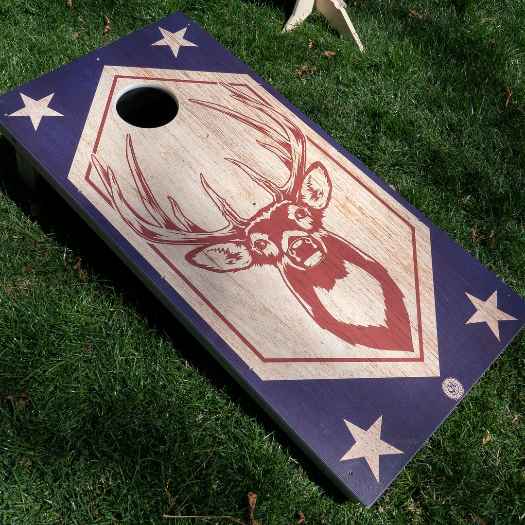 American Flag Cornhole Boards