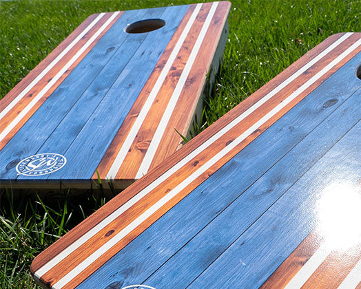 Vacation Baltic Birch Cornhole Boards