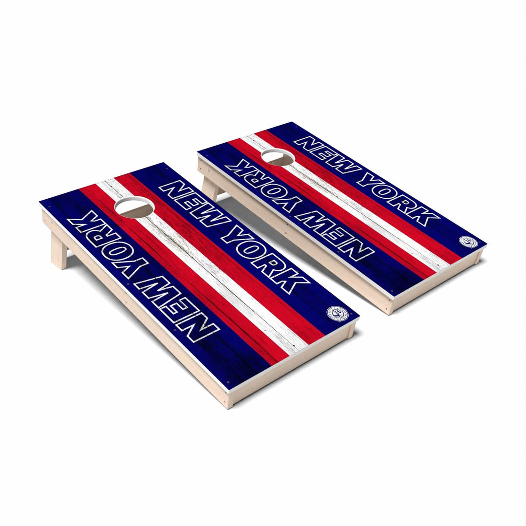 Slick Woody's Cornhole Co. Cornhole Board Football New York Cornhole Boards - All Weather