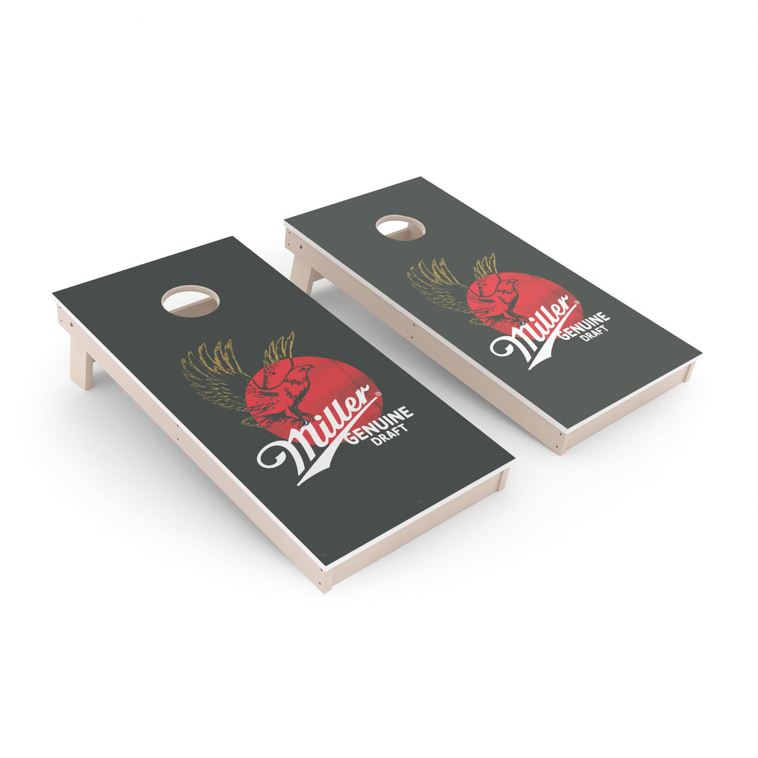 Slick Woody's Cornhole Co. Cornhole Board Miller Genuine Draft Beer Brands Cornhole Boards - All Weather