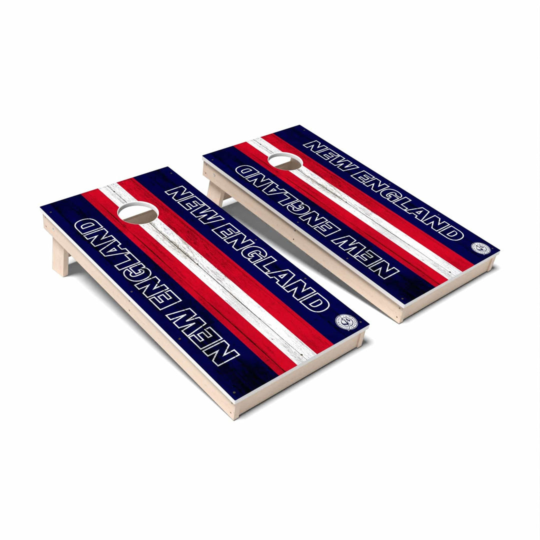Slick Woody's Cornhole Co. Cornhole Board New England Football Massachusetts Cornhole Boards - All Weather
