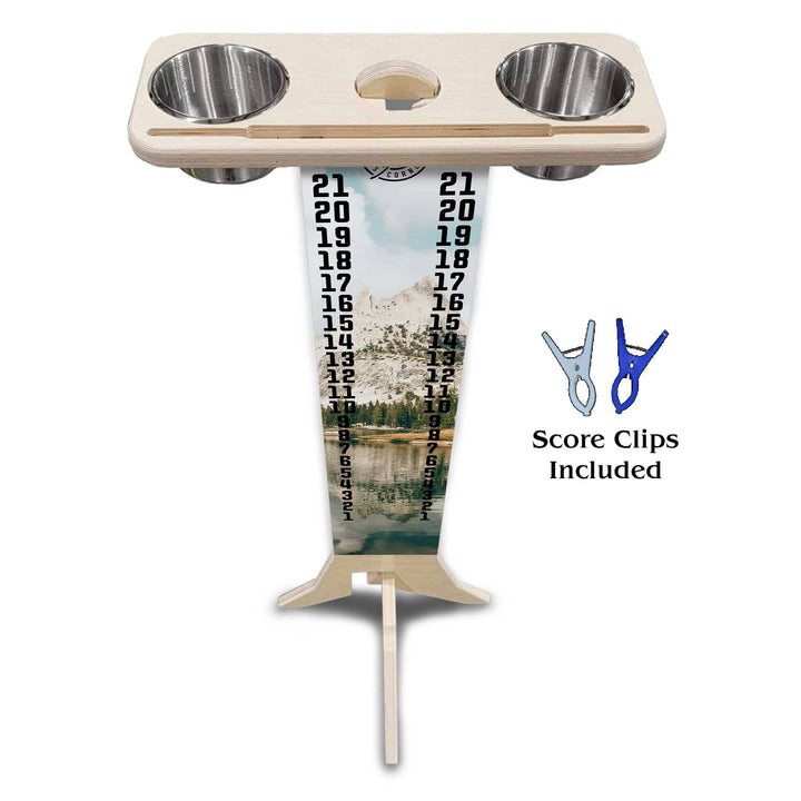 Slick Woody's Cornhole Co. Cornhole Scoreboard Slick Woody's Mountain Lake Cornhole Score Tower
