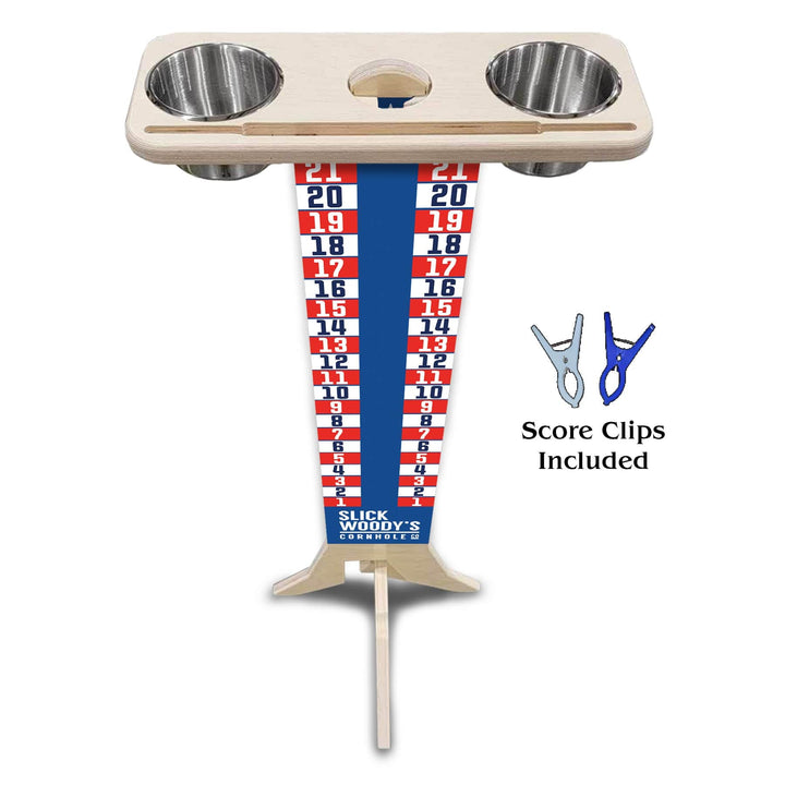 Slick Woody's Cornhole Co. Cornhole Scoreboard Slick Woody's Red, White, and Blue Cornhole Score Tower