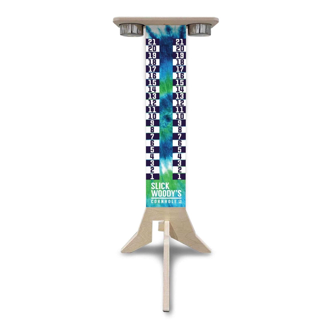 Slick Woody's Cornhole Co. Cornhole Scoreboard Slick Woody's Tie Dye Cornhole Score Tower