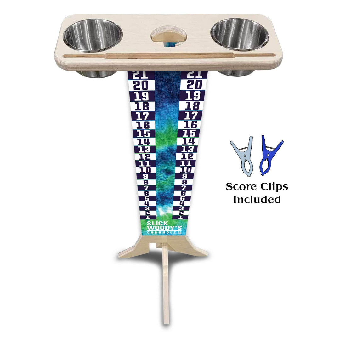 Slick Woody's Cornhole Co. Cornhole Scoreboard Slick Woody's Tie Dye Cornhole Score Tower