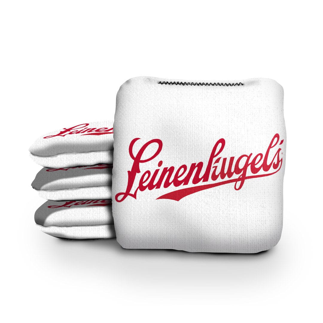 Slick Woody's Cornhole Co. Pro Style Cornhole Bags Leinenkugel's White Beer Brand Cornhole Bags