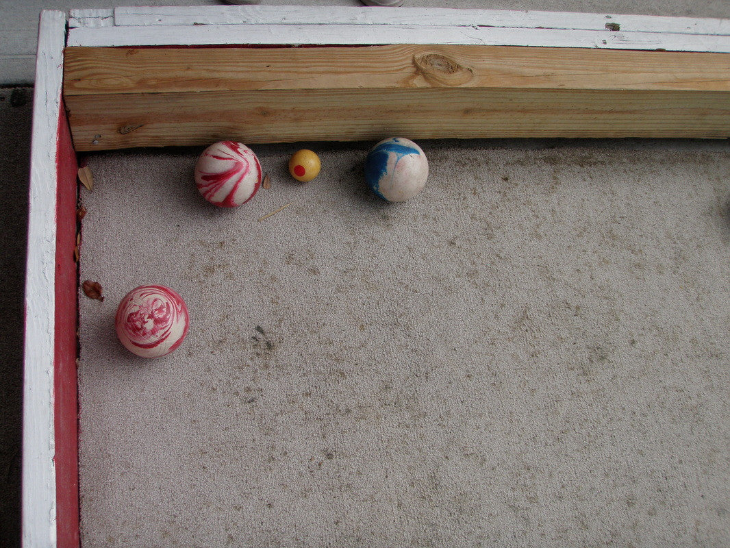 Using your Bocce Court for Cornhole or Bag Toss Games