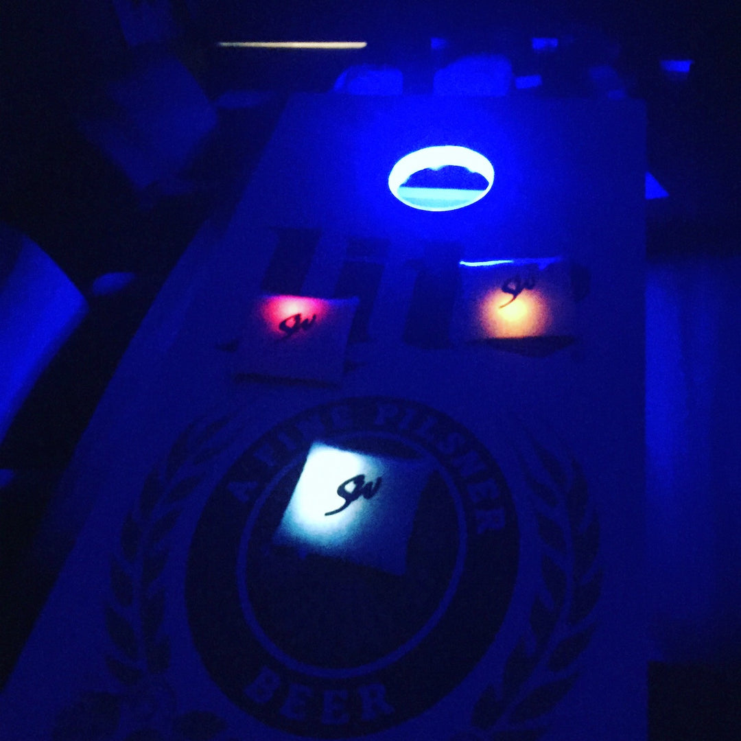 Light Up Cornhole Boards and Light Up Bags? Yes Please.
