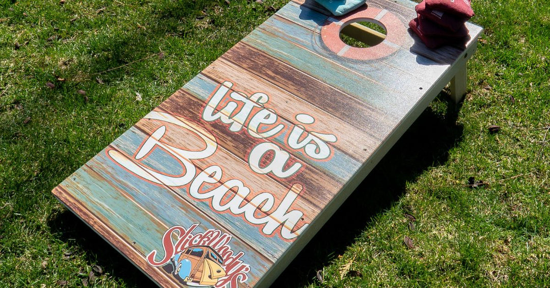 Cool Cornhole Board Design Ideas for Unique Boards