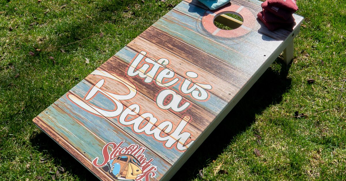 Cool Cornhole Board Design Ideas for Unique Boards