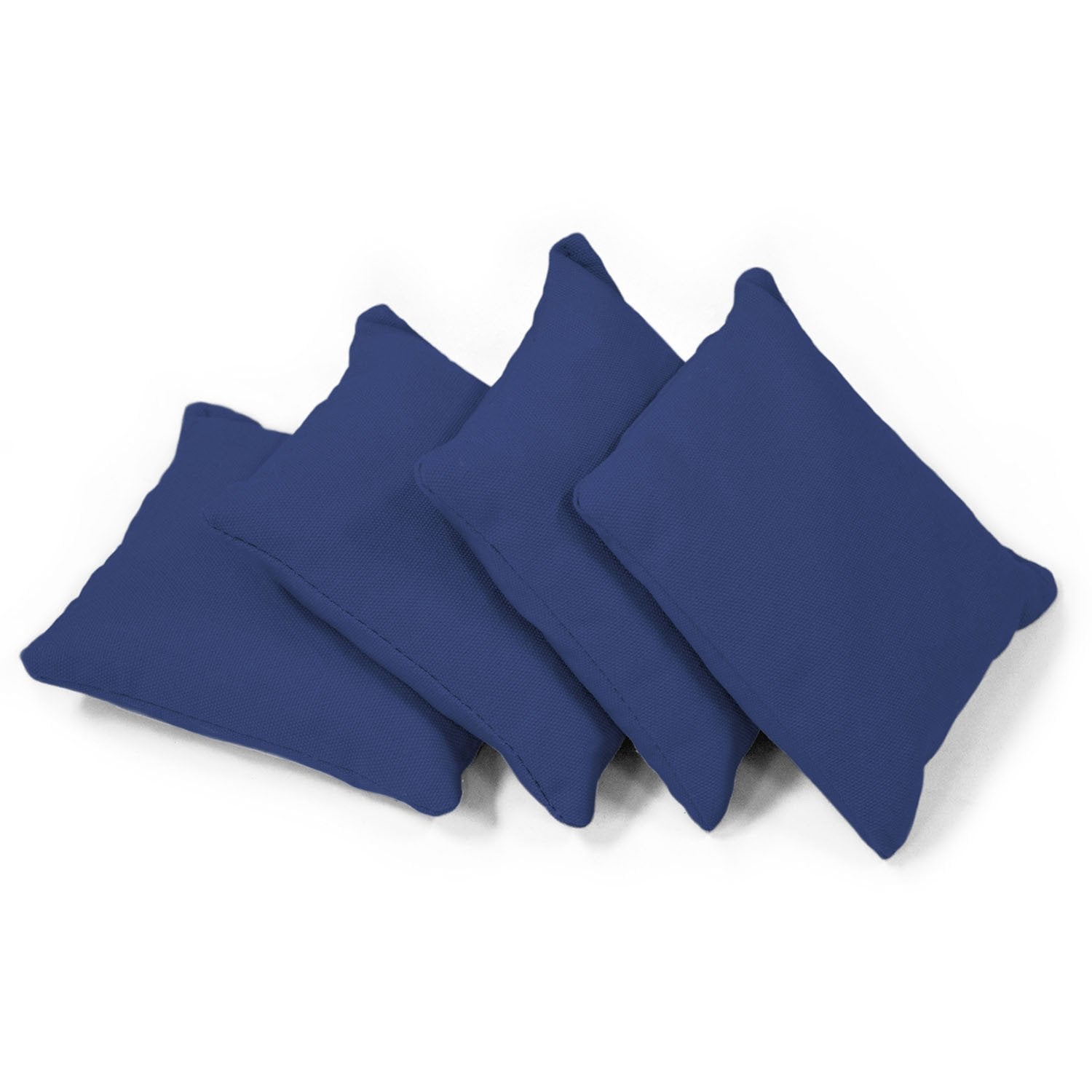 Set of 4 blue Slick Woody's cornhole bags