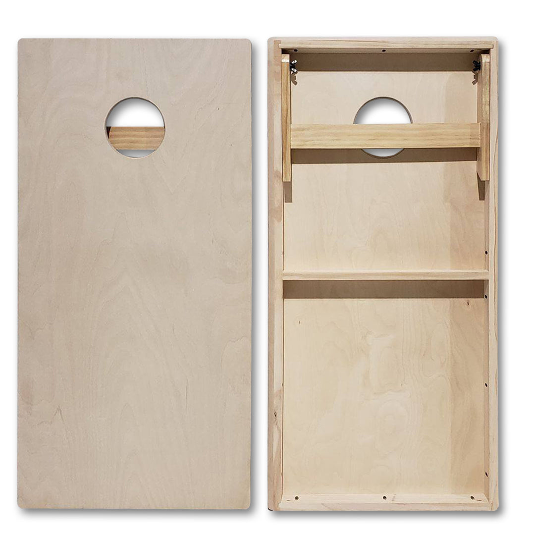 Patriotic Cornhole Boards - Backyard