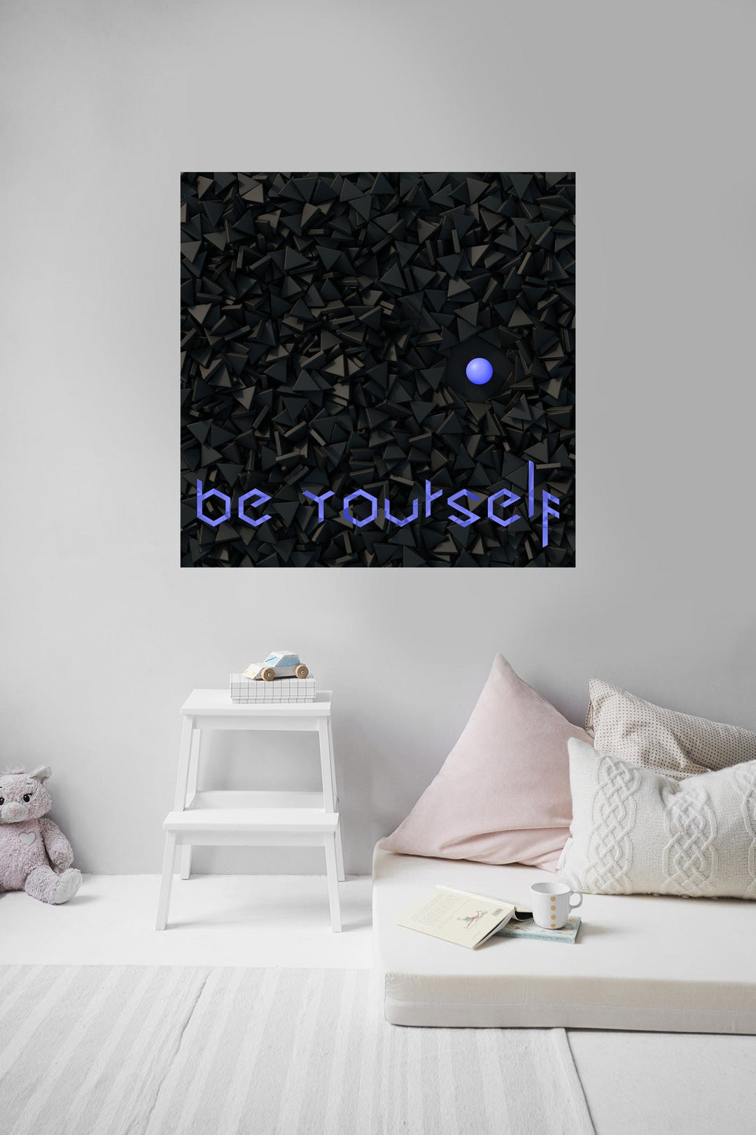 Slick Prints Wall Stickers Be Yourself Wall Sticker