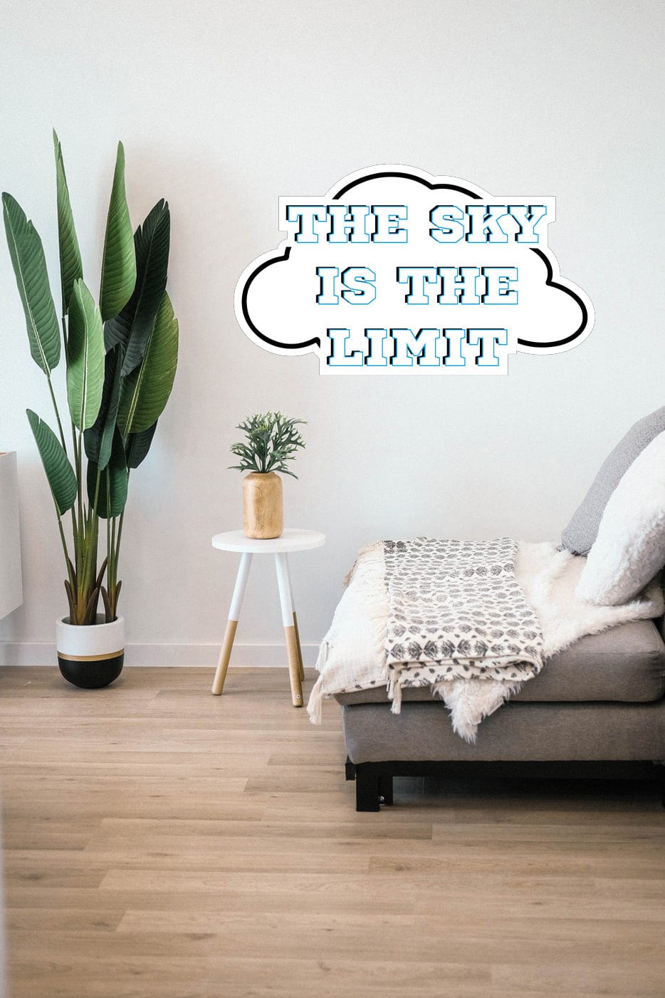 Slick Prints Wall Stickers The Sky Is The Limit Wall Sticker