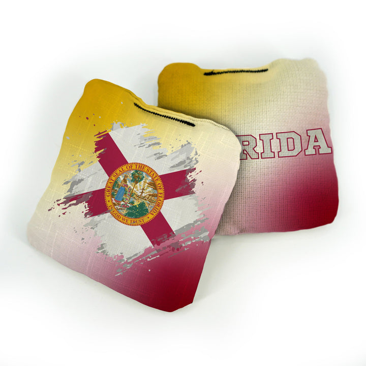 Slick Woody’s Cornhole Bags Florida State Flag Pro Cornhole Bags