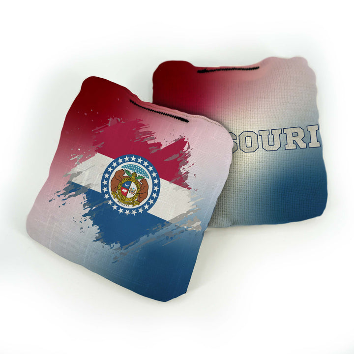 Slick Woody’s Cornhole Bags Missouri State Flag Pro Cornhole Bags