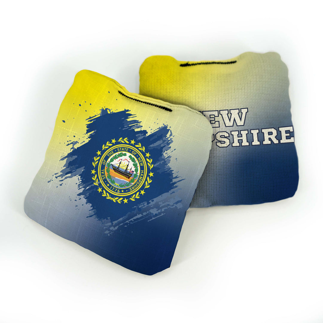 Slick Woody’s Cornhole Bags New Hampshire State Flag Pro Cornhole Bags