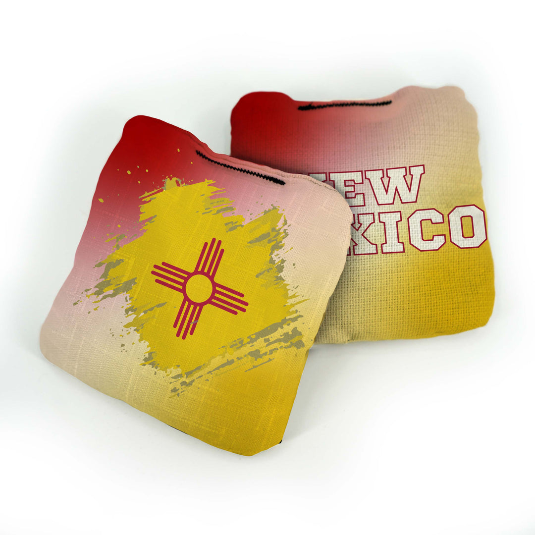 Slick Woody’s Cornhole Bags New Mexico State Flag Pro Cornhole Bags