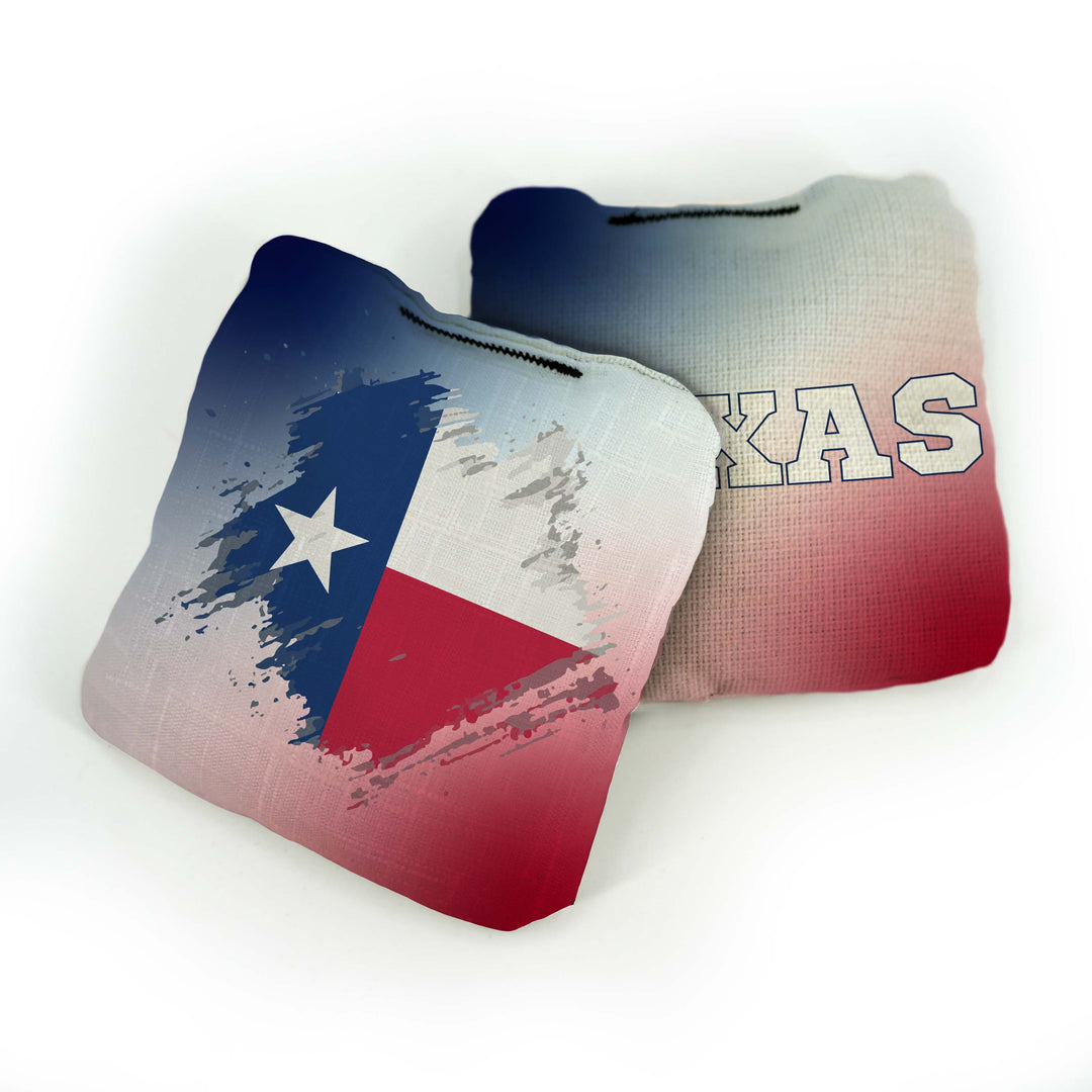 Slick Woody’s Cornhole Bags Texas State Flag Pro Cornhole Bags