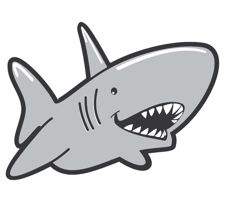Slick Woody's Cornhole Co. Animated Animals Shark Underwater Pool Mat Tattoo