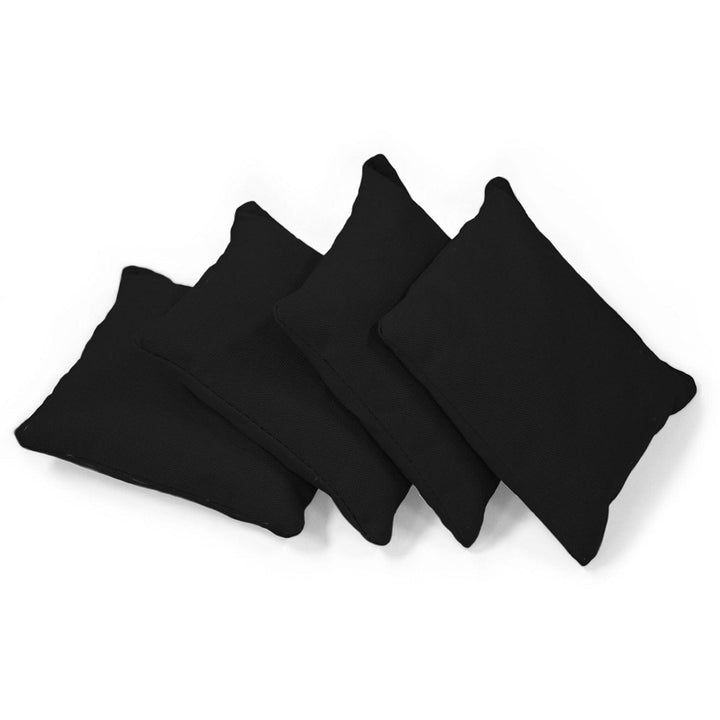 Slick Woody's Cornhole Co. Cornhole Bags Black Resin-Filled Cornhole Bags