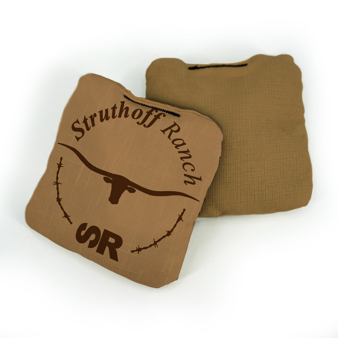 Slick Woody's Cornhole Co. Cornhole Bags Full Custom/Corporate Pro Bags (includes 4 bags)