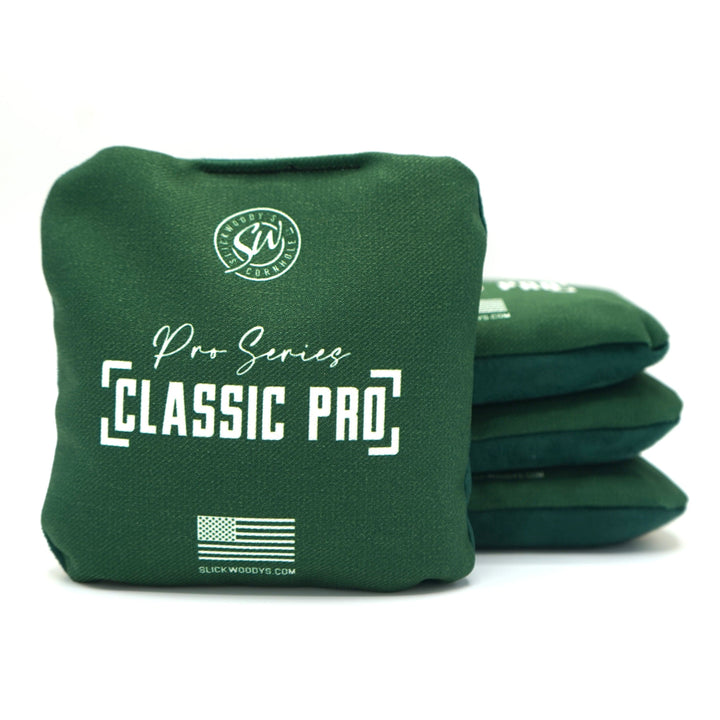 Slick Woody's Cornhole Co. Cornhole Bags Green SW Classic Pro Cornhole Bags