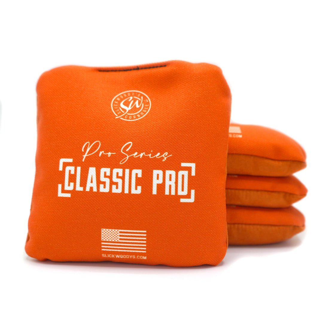 Slick Woody's Cornhole Co. Cornhole Bags Orange SW Classic Pro Cornhole Bags