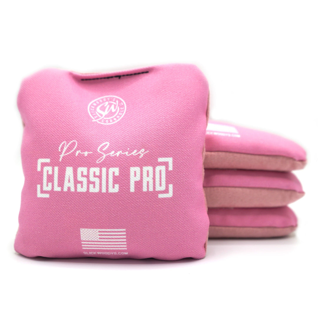 Slick Woody's Cornhole Co. Cornhole Bags Pink SW Classic Pro Cornhole Bags