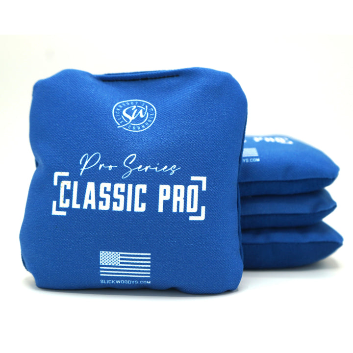 Slick Woody's Cornhole Co. Cornhole Bags Royal SW Classic Pro Cornhole Bags