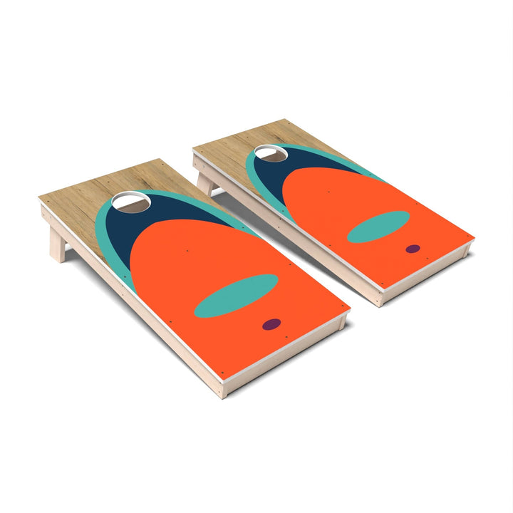 Slick Woody's Cornhole Co. Cornhole Board ??? Surf Cornhole Boards - All Weather