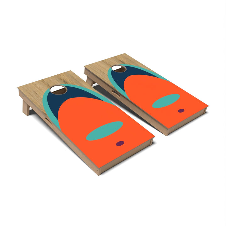 Slick Woody's Cornhole Co. Cornhole Board ??? Surf Cornhole Boards - Professional Signature