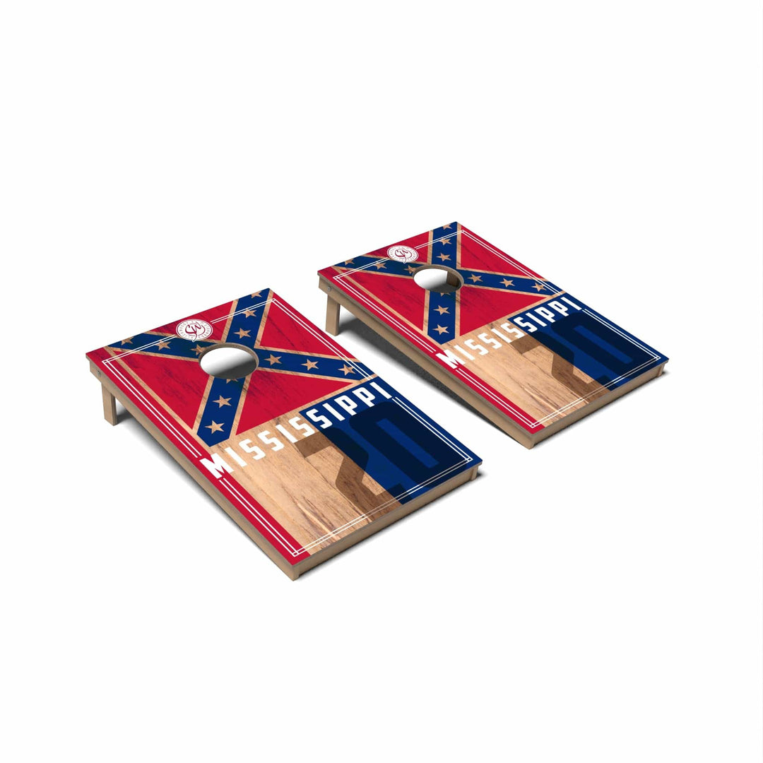 Slick Woody's Cornhole Co. Cornhole Board Alternate 2.0 Mississippi Cornhole Boards - Tailgate