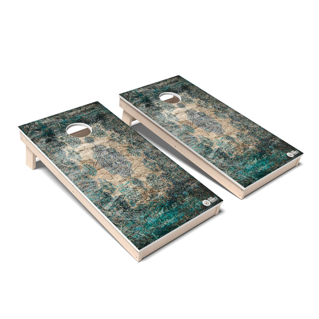 Slick Woody's Cornhole Co. Cornhole Board Aria Bohemian Cornhole Boards - All Weather