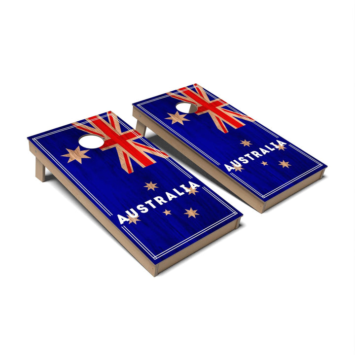 Slick Woody's Cornhole Co. Cornhole Board Australia International Flag 2.0 Cornhole Boards - Backyard