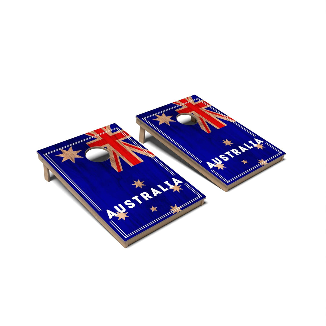 Slick Woody's Cornhole Co. Cornhole Board Australia International Flag 2.0 Cornhole Boards - Tailgate