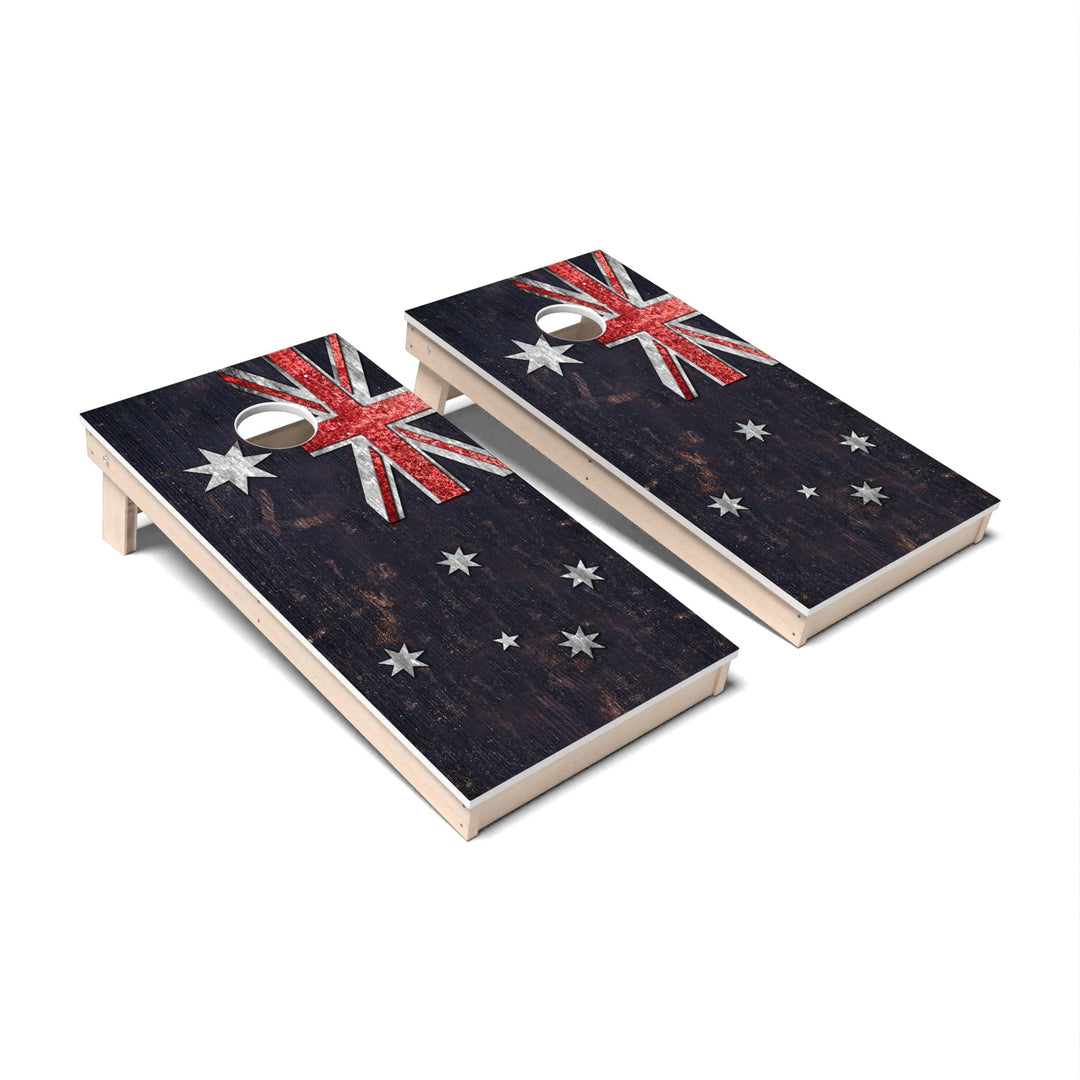 Slick Woody's Cornhole Co. Cornhole Board Australia International Flag Cornhole Boards - All Weather