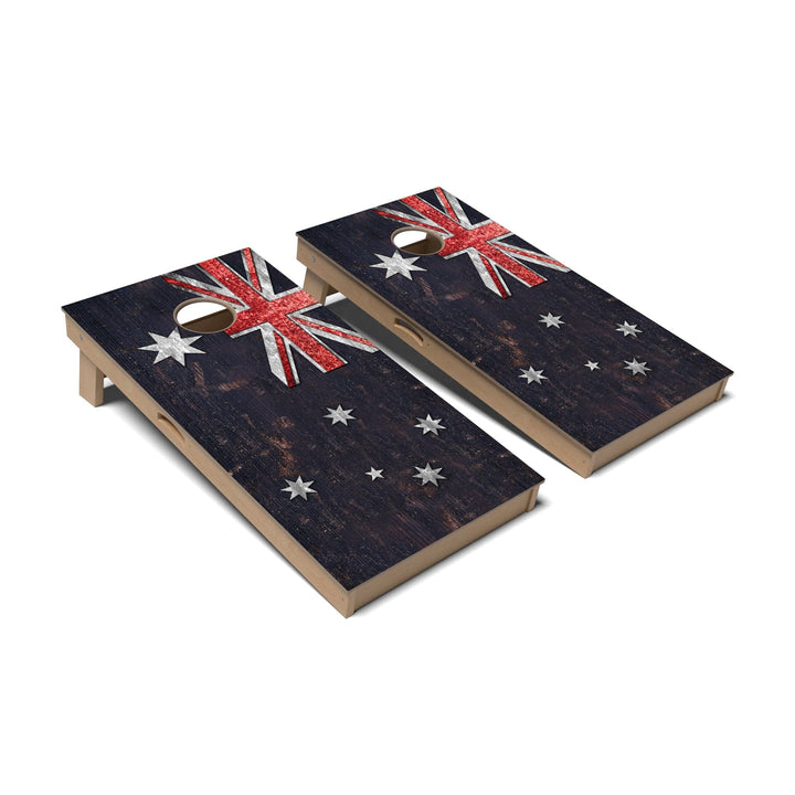 Slick Woody's Cornhole Co. Cornhole Board Australia International Flag Cornhole Boards - Professional Signature