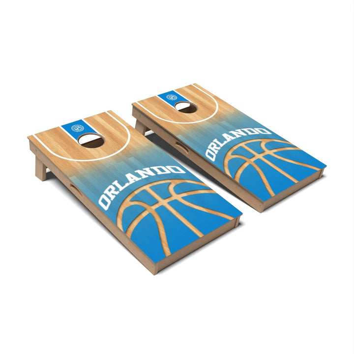 Slick Woody's Cornhole Co. Cornhole Board Basketball Orlando Cornhole Boards - Professional Signature