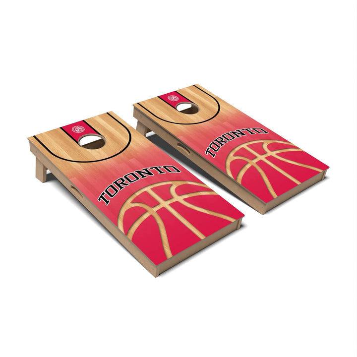 Slick Woody's Cornhole Co. Cornhole Board Basketball Toronto Cornhole Boards - Professional Signature