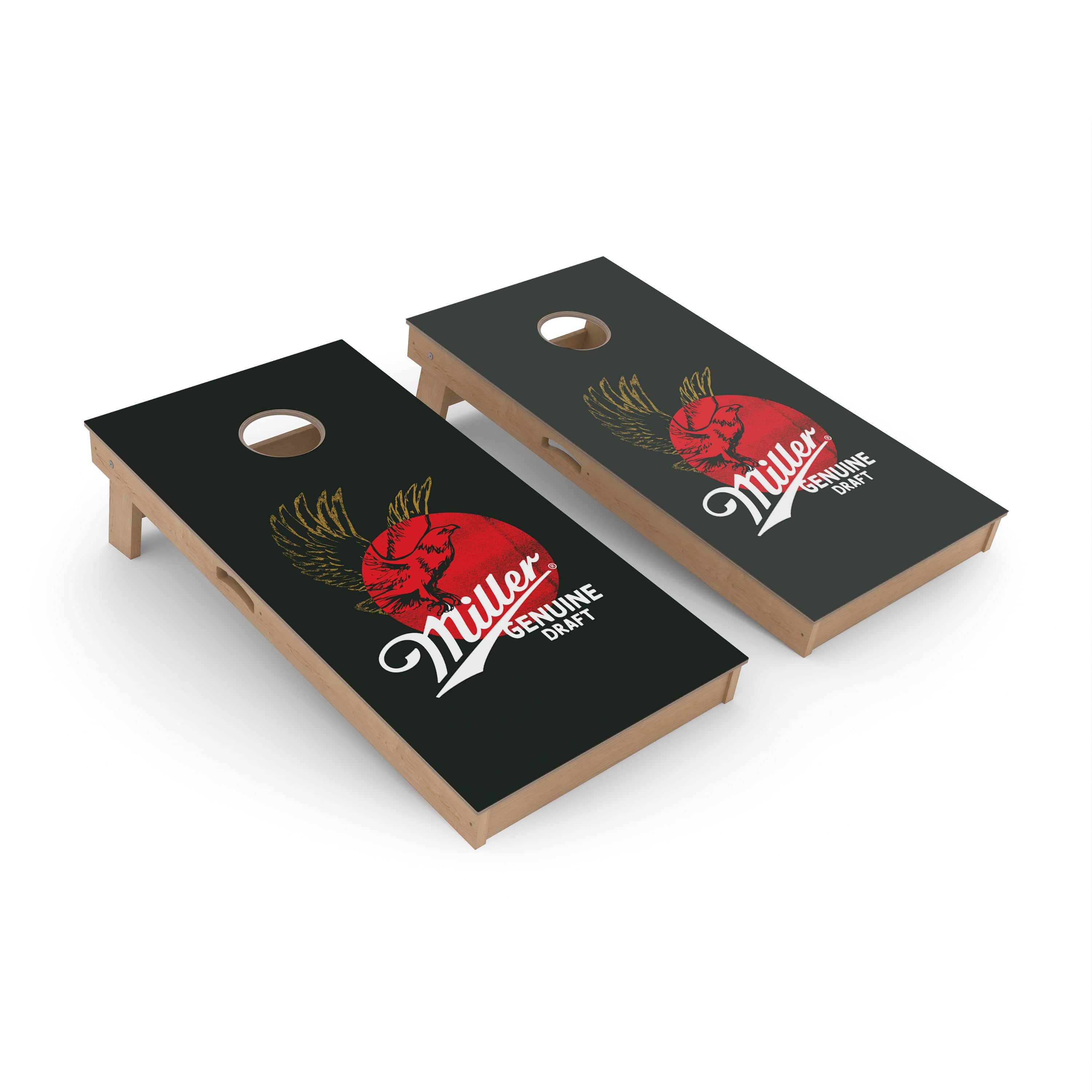 Beer Brands Cornhole Boards - Premium Signature