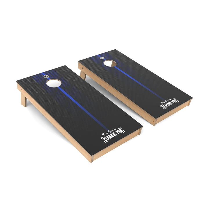 Slick Woody's Cornhole Co. Cornhole Board Blue Pro Series Cornhole Boards - Backyard