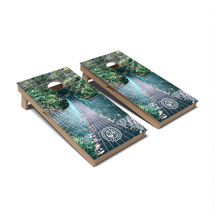 Slick Woody's Cornhole Co. Cornhole Board Bridge Lifestyle Cornhole Boards - Professional Signature