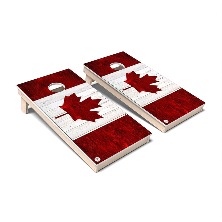 Slick Woody's Cornhole Co. Cornhole Board Canada International Flag Cornhole Boards - All Weather