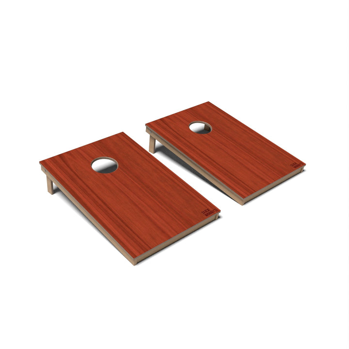 Slick Woody's Cornhole Co. Cornhole Board Cherry Natural Wood Cornhole Boards - Tailgate