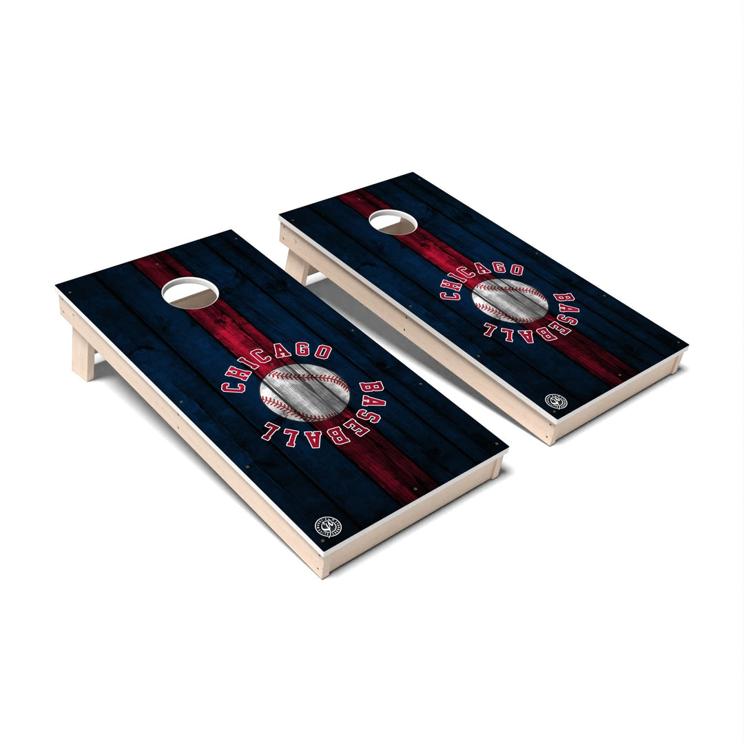 Slick Woody's Cornhole Co. Cornhole Board Chicago Cornhole Boards - All Weather