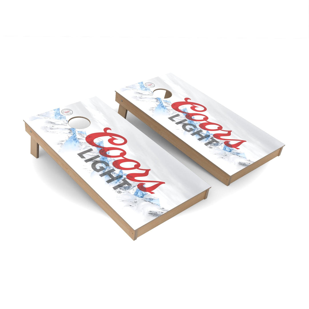 Slick Woody's Cornhole Co. Cornhole Board Coors Light 2.0 MillerCoors Cornhole Boards - Backyard