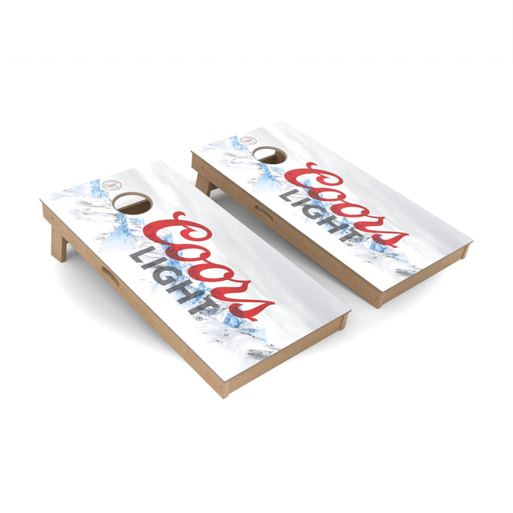 Slick Woody's Cornhole Co. Cornhole Board Coors Light 2.0 MillerCoors Cornhole Boards - Premium Signature