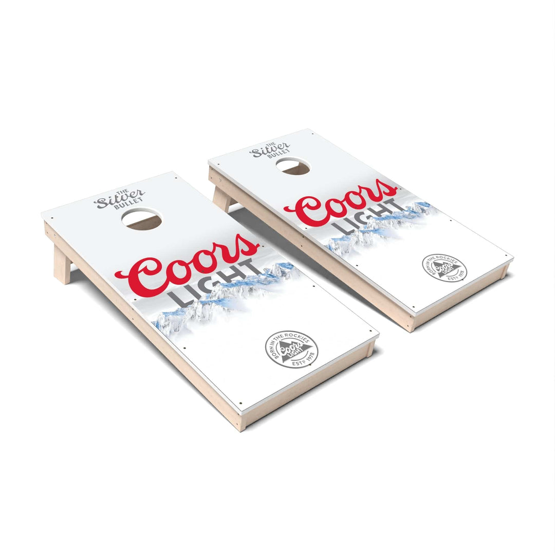 Slick Woody's Cornhole Co. Cornhole Board Coors Light MillerCoors Cornhole Boards - All Weather